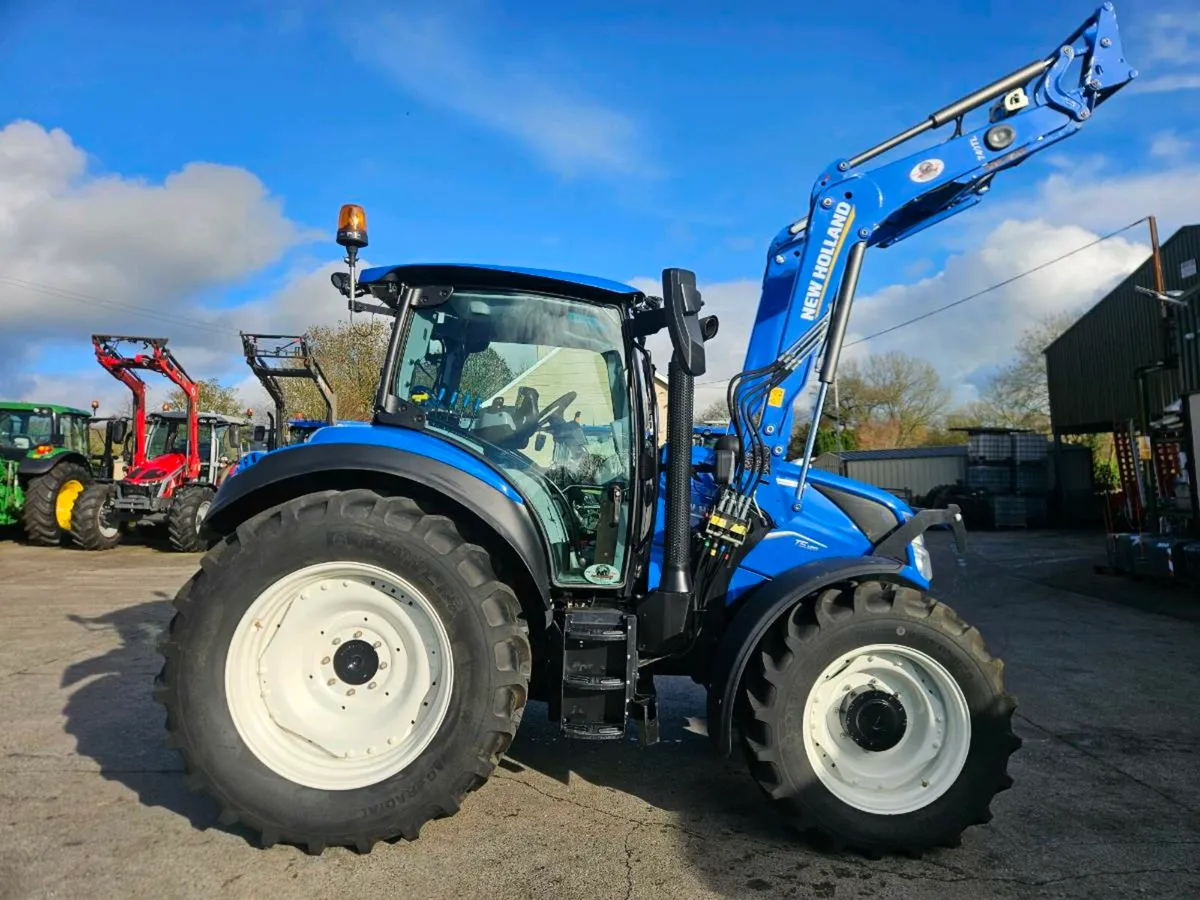 New Holland T5.120 and front loader - Image 1