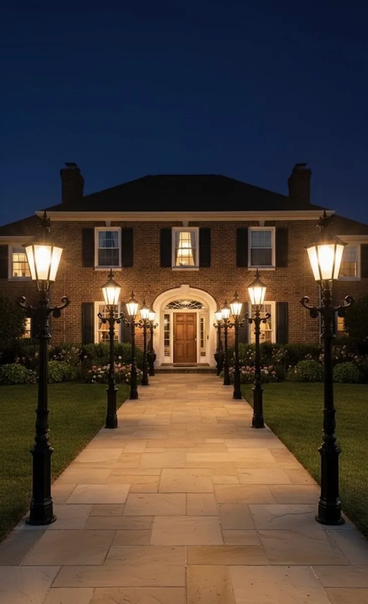 CAST IRON AVENUE LAMPS - Image 1