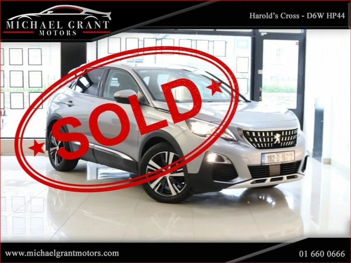 Peugeot 3008 1.2 PETROL AUTOMATIC ALLURE 130BHP / - Image 1