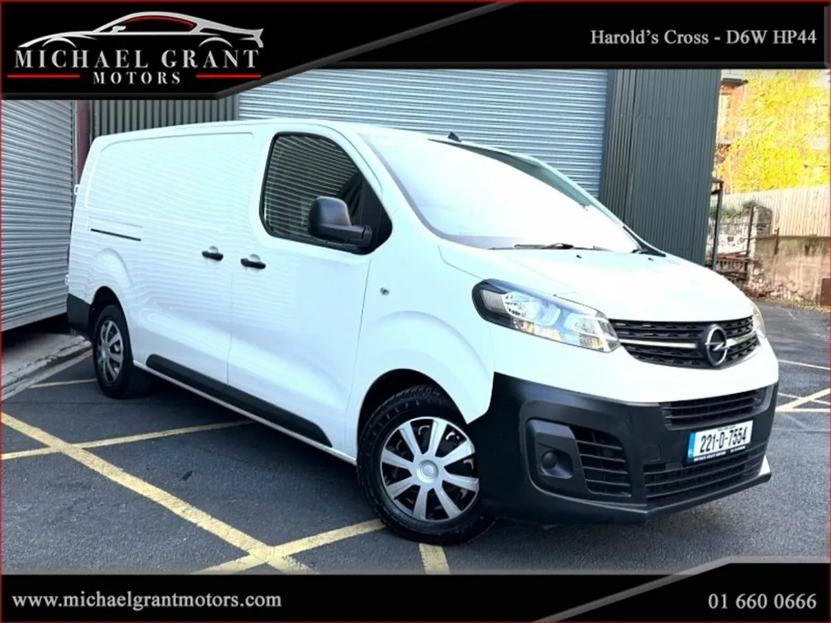 Opel Vivaro LONG WHEELBASE L2H1 1.5 100BHP ONLY 54 - Image 1