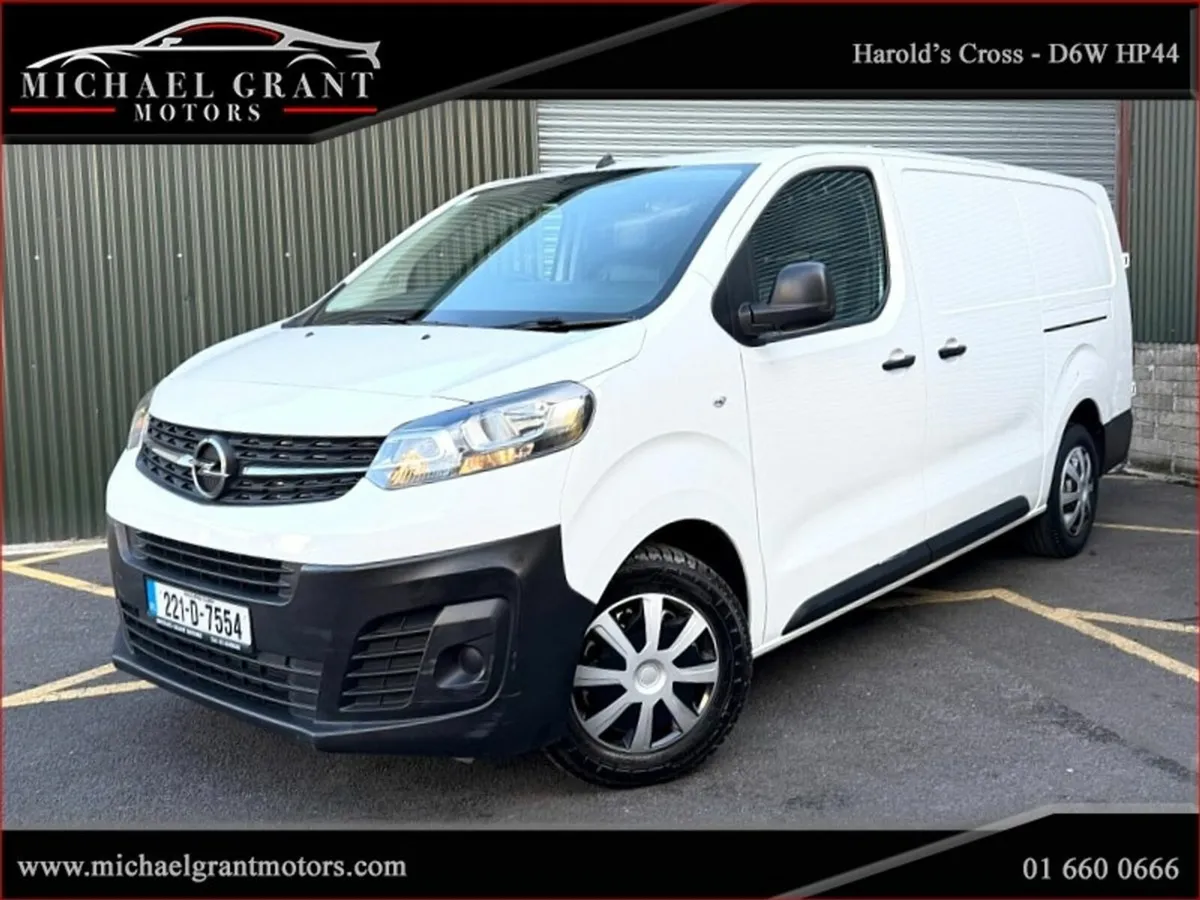 Opel Vivaro LONG WHEELBASE L2H1 1.5 100BHP ONLY 54 - Image 3