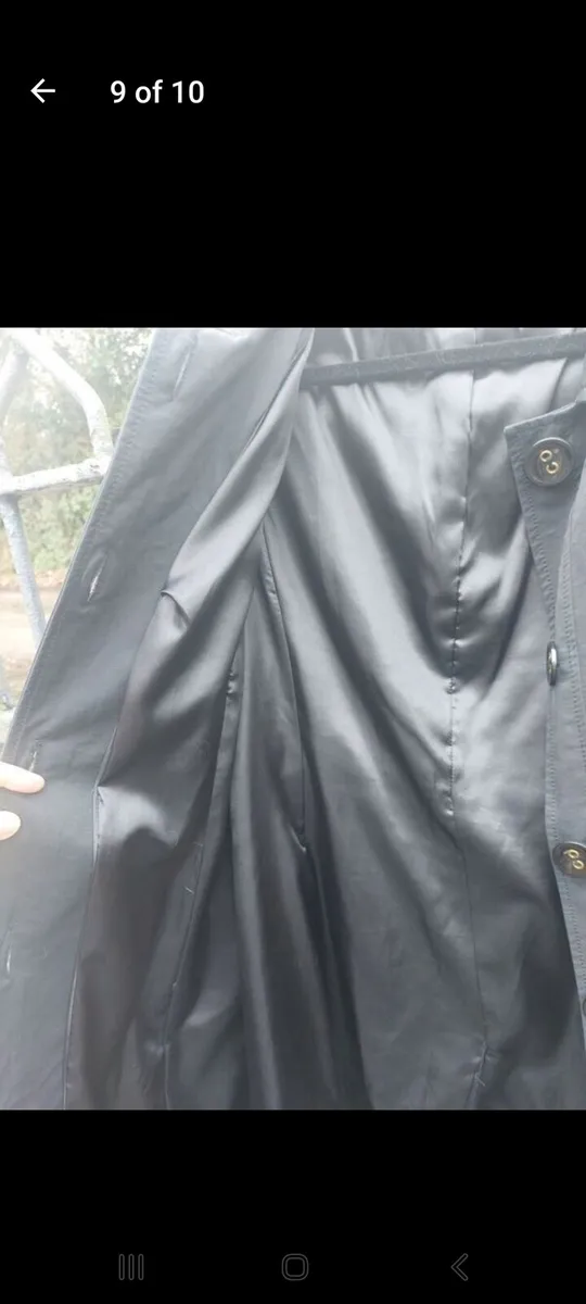Wallis black ladies trench coat (free postage) - Image 3