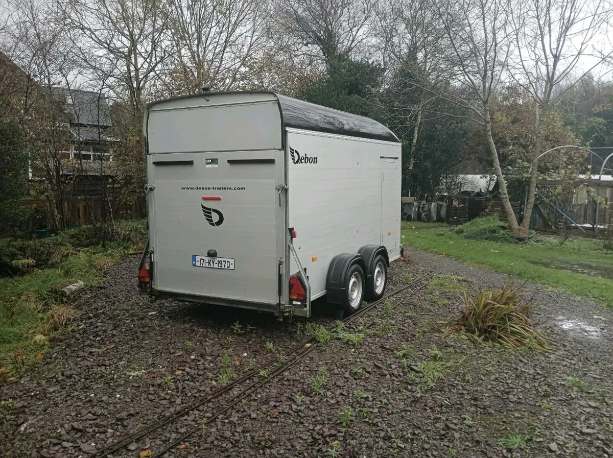 Large Debon box trailer double axle - Image 2