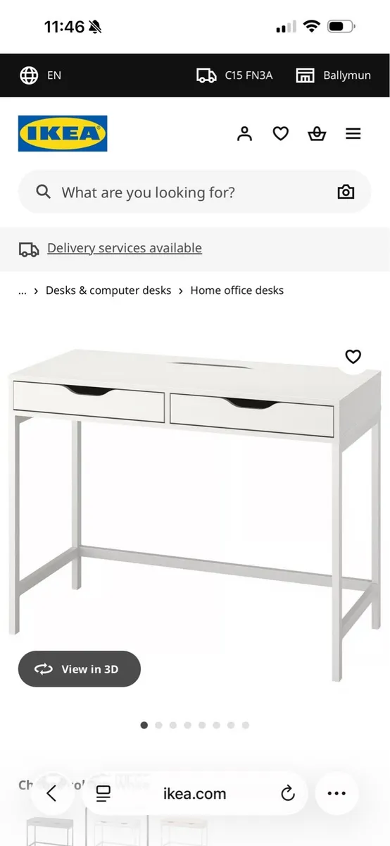 IKEA Desk - Alex - Image 1