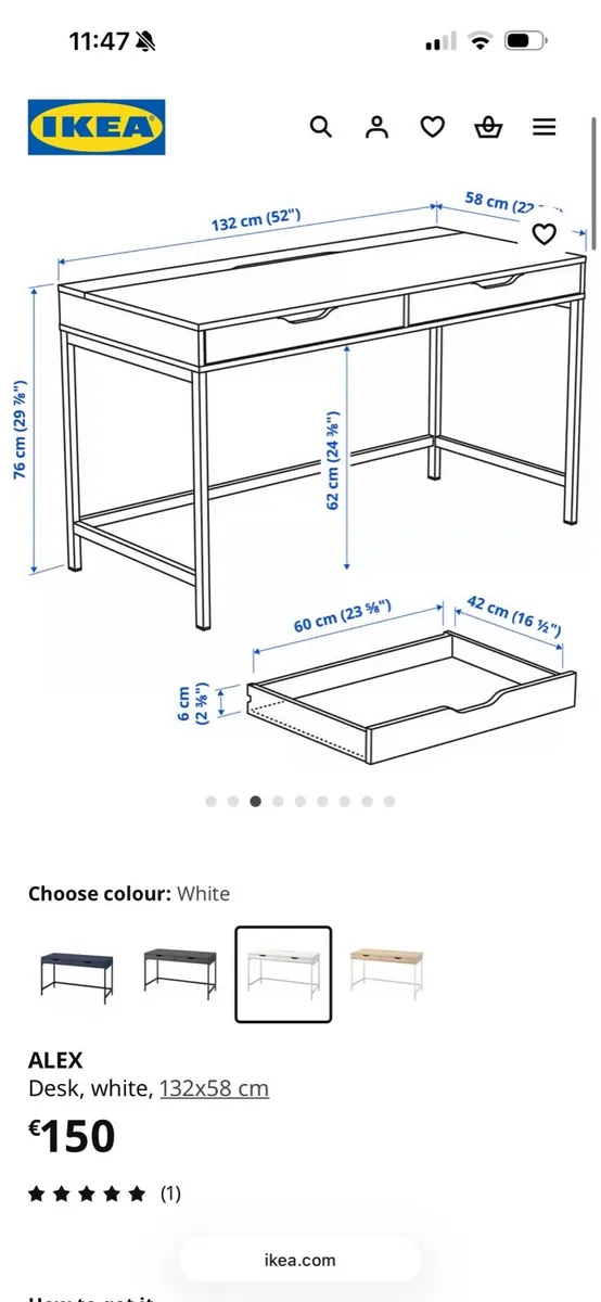 IKEA Desk - Alex - Image 2