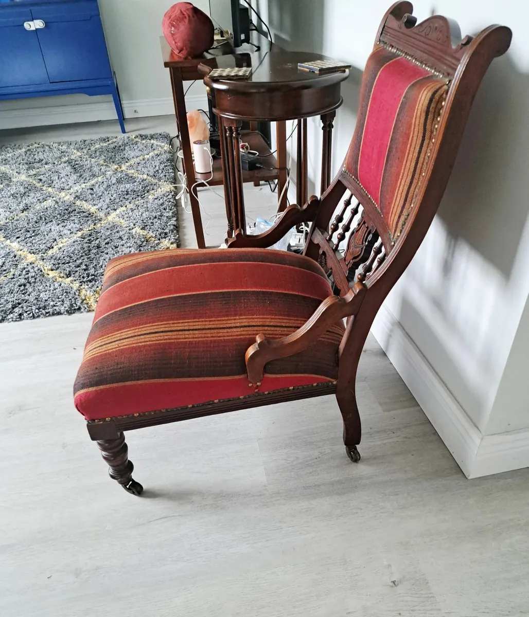 Victorian ladies chair - Image 3
