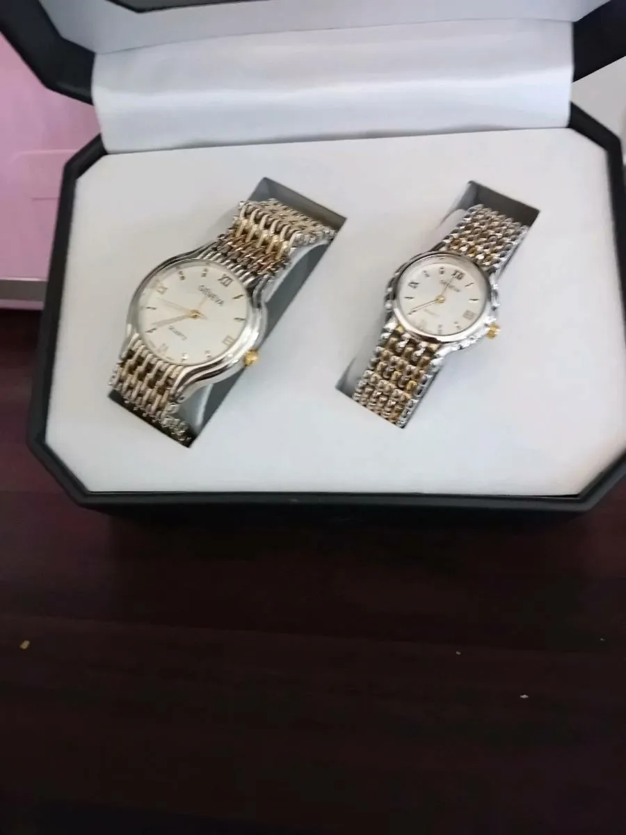 GENEVA GENTS & LADIES WATCHES BOXED
