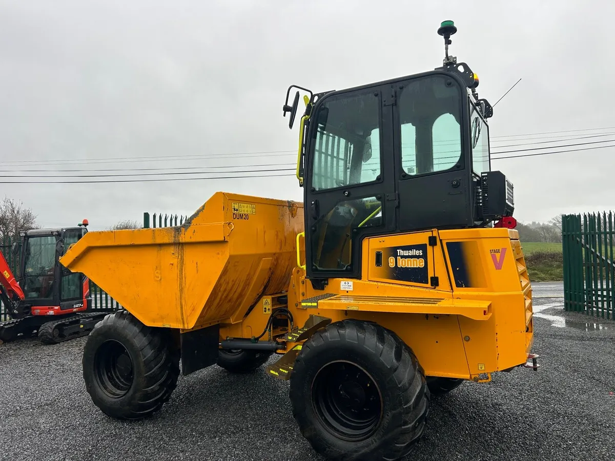 ✅Thwaites 9ton cabbed dumper - Image 1
