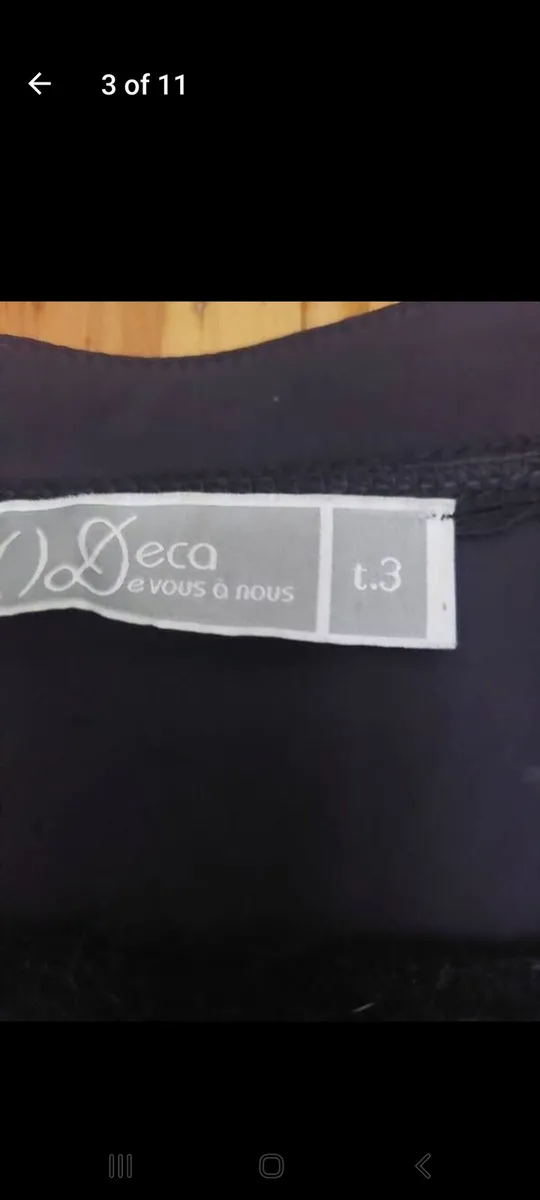 Deca label petticoat style top (free postage) - Image 3