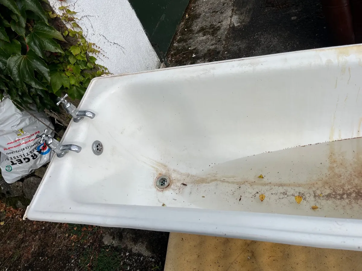 Original cast iron bath - Image 1