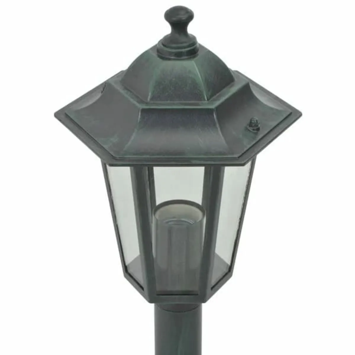 Garden Post Lights 6 pcs E27 110 cm Aluminium Dark - Image 4