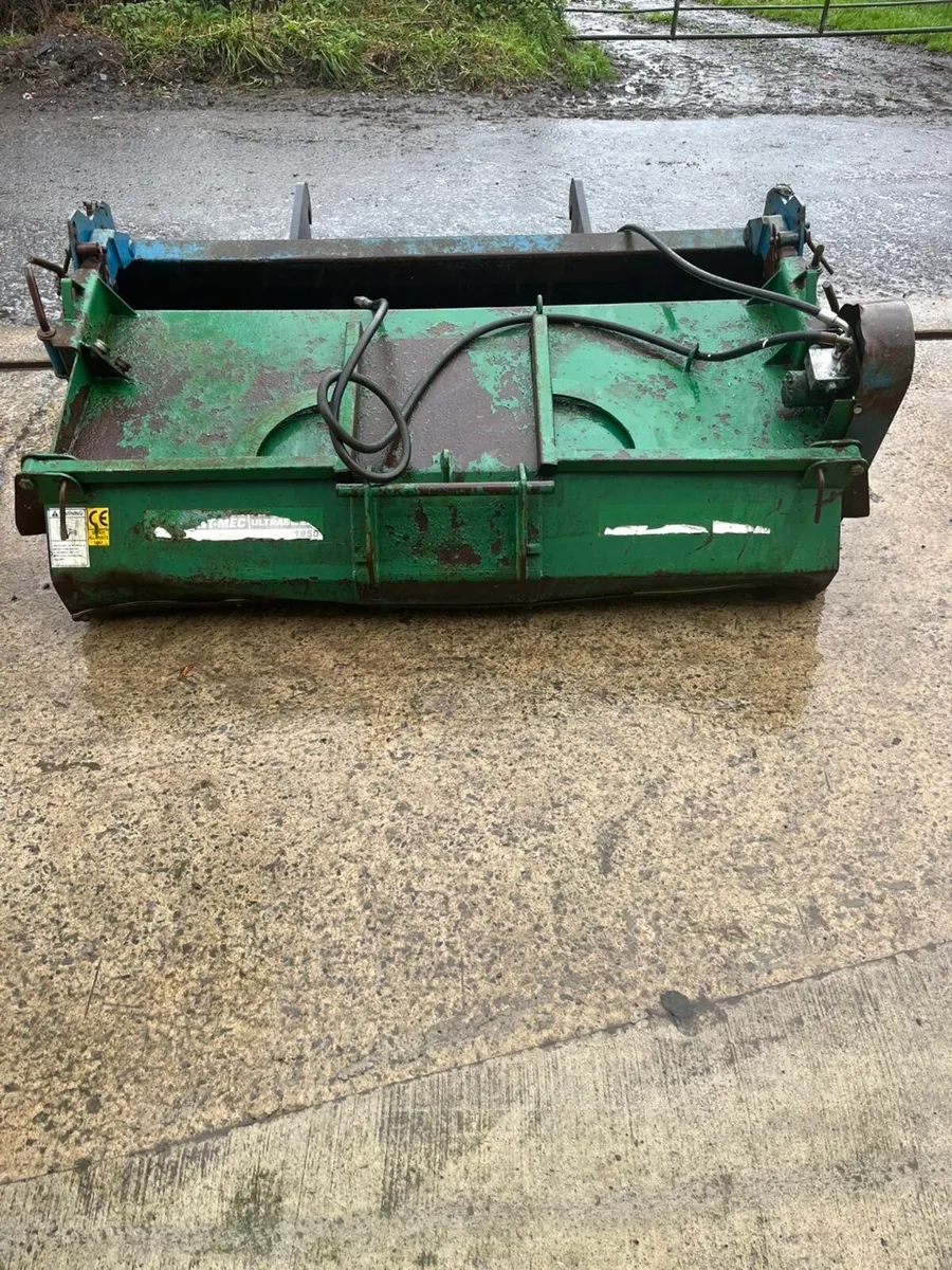 6ft plantmec road sweeper - Image 1