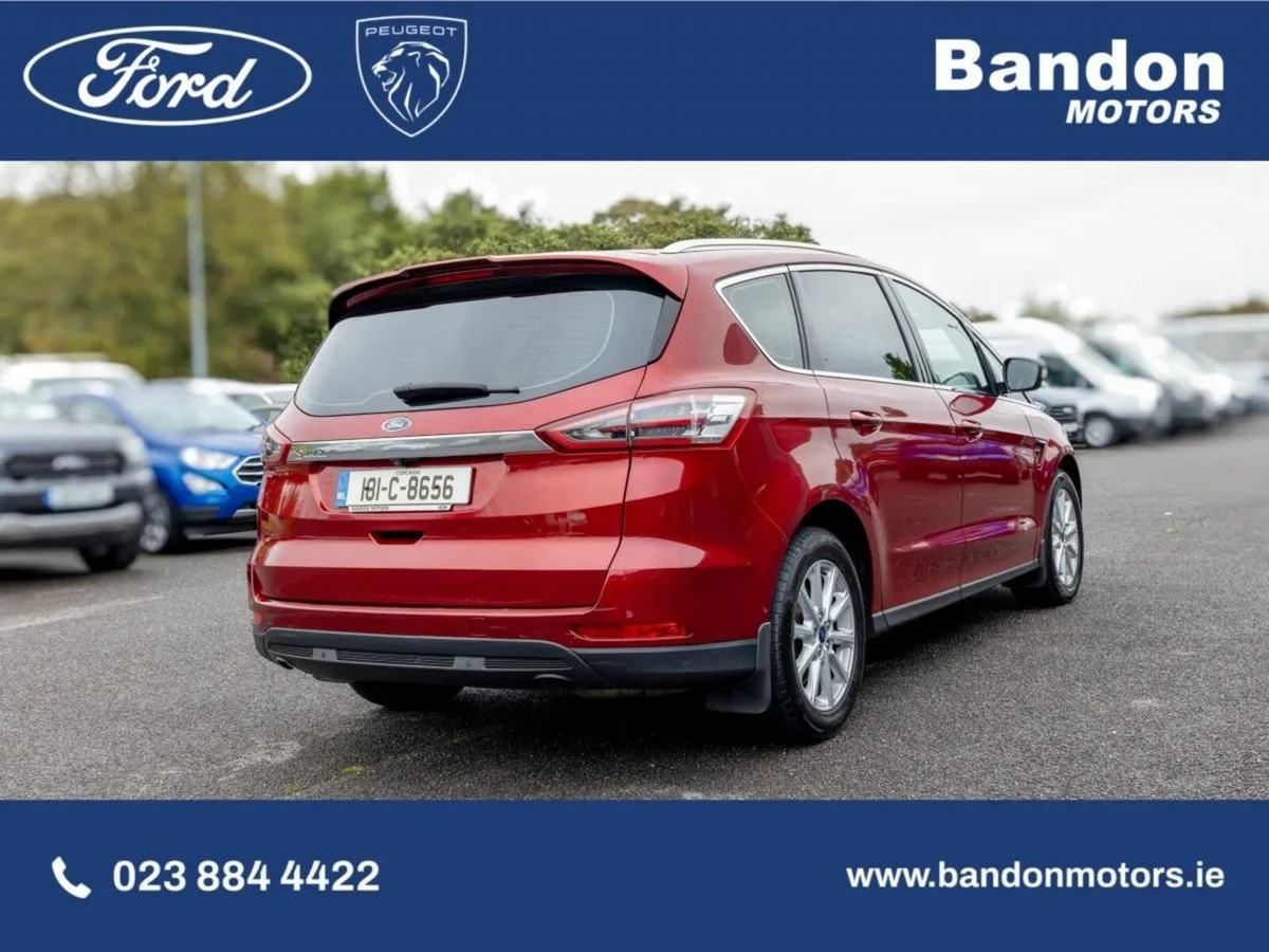 Ford S-Max 2018 Ford S-Max Red 2.0 TDCi 150PS Zete - Image 3