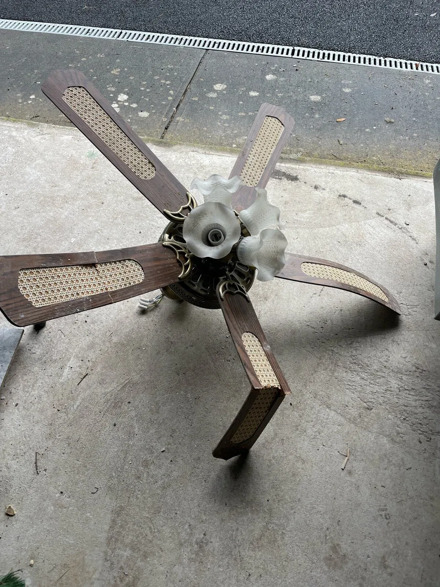 Ceiling fan with lights - Image 3