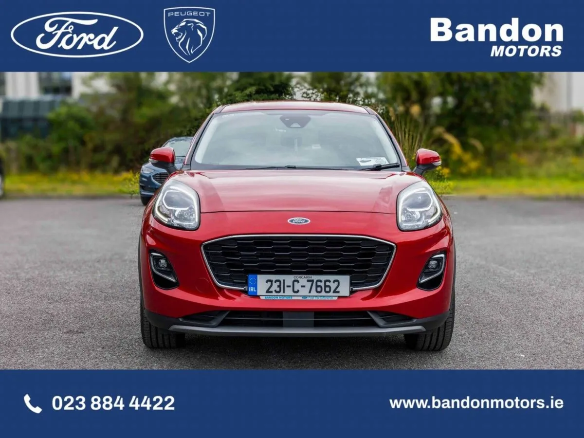 Ford Puma Fantastic Red 2023 Ford Puma 1.0L EcoBoo - Image 2