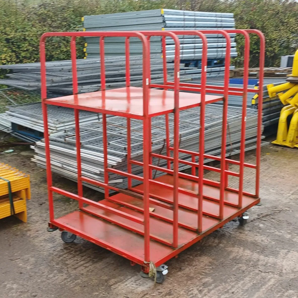 Red Warehouse Trolly - Image 3