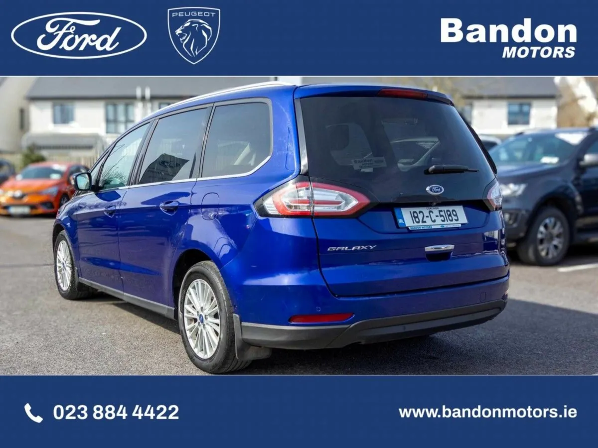 Ford Galaxy 2018 Blue Ford Galaxy 7 Seater 2.0TDCi - Image 3
