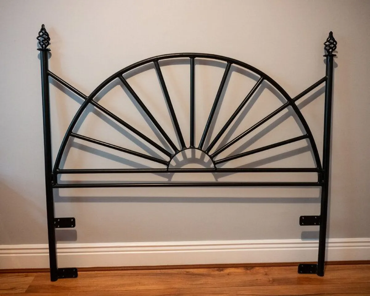 Bespoke Cast iron headboard - REDUCED AGAIN - Image 1