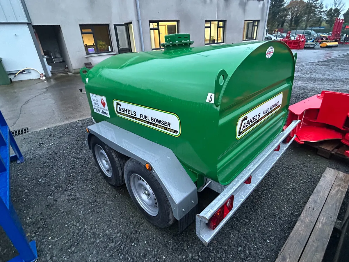 Cashels 1800L Fuel Bowser - Image 2