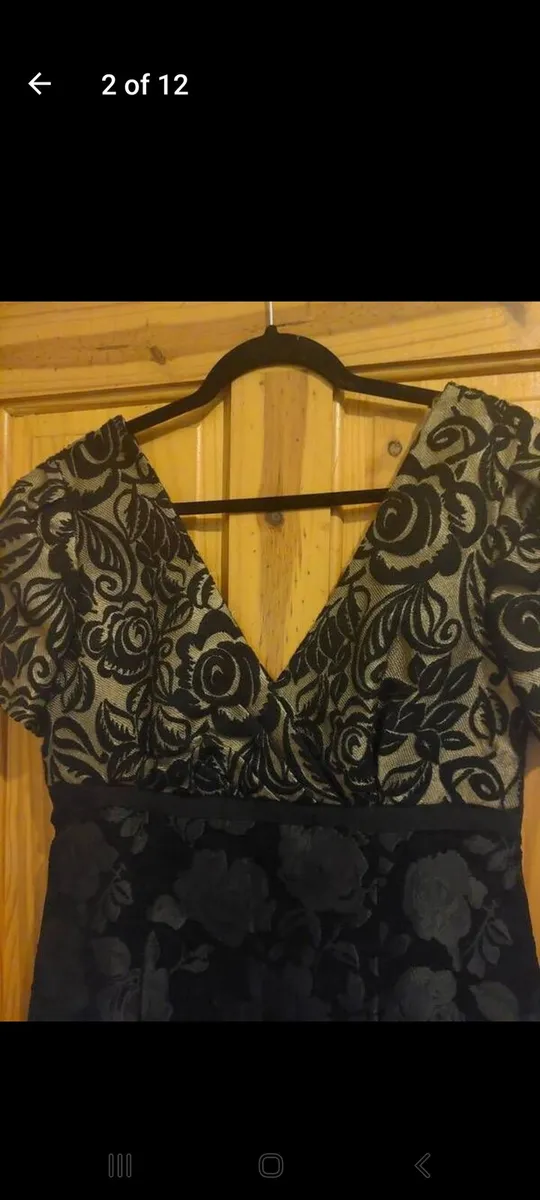 Michel Ambers rose brocade dress (free post) - Image 2