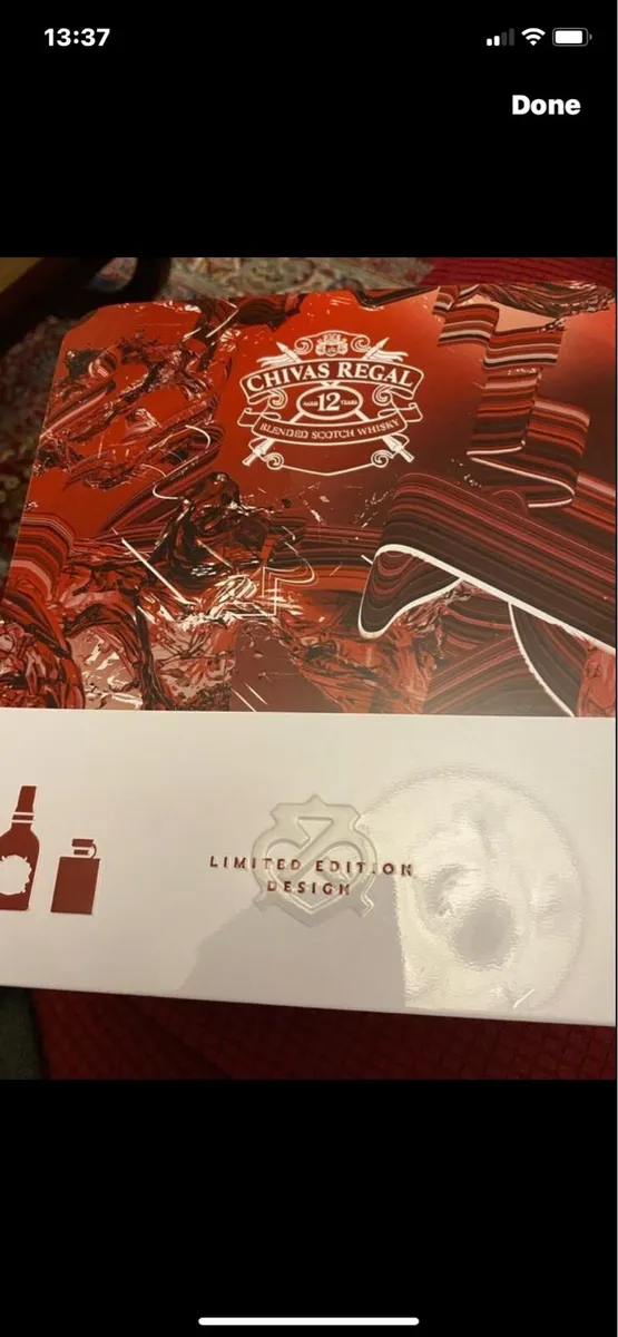 Limited Edition Large Chivas Regal Metal Box - Image 2