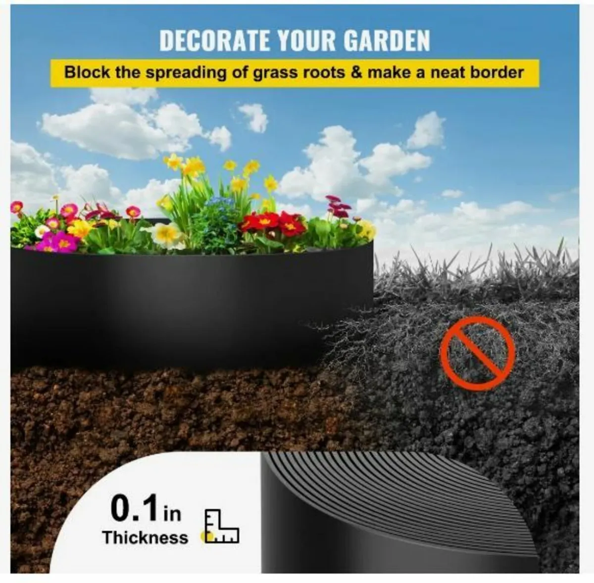 Landscape Edging, 25.4 cm Depth 45.7 m - Image 3