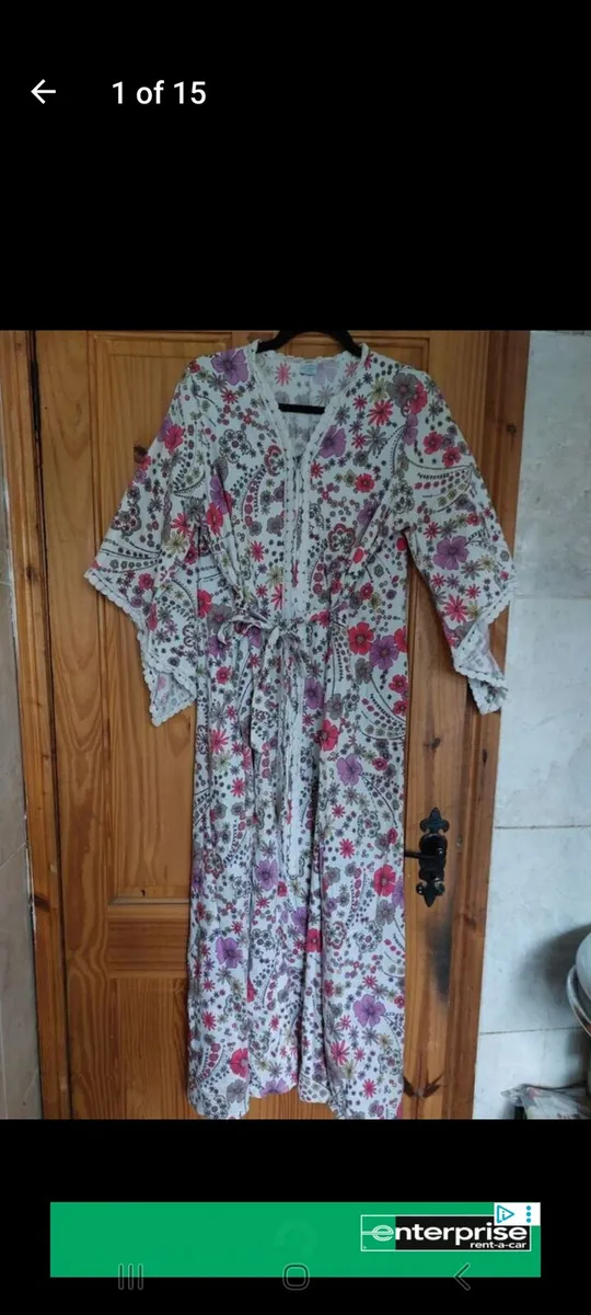 Vintage kimono long dress (free postage) - Image 1