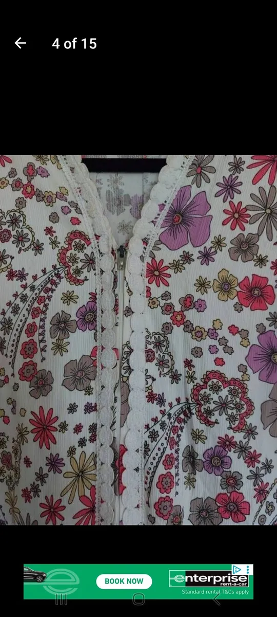 Vintage kimono long dress (free postage) - Image 3