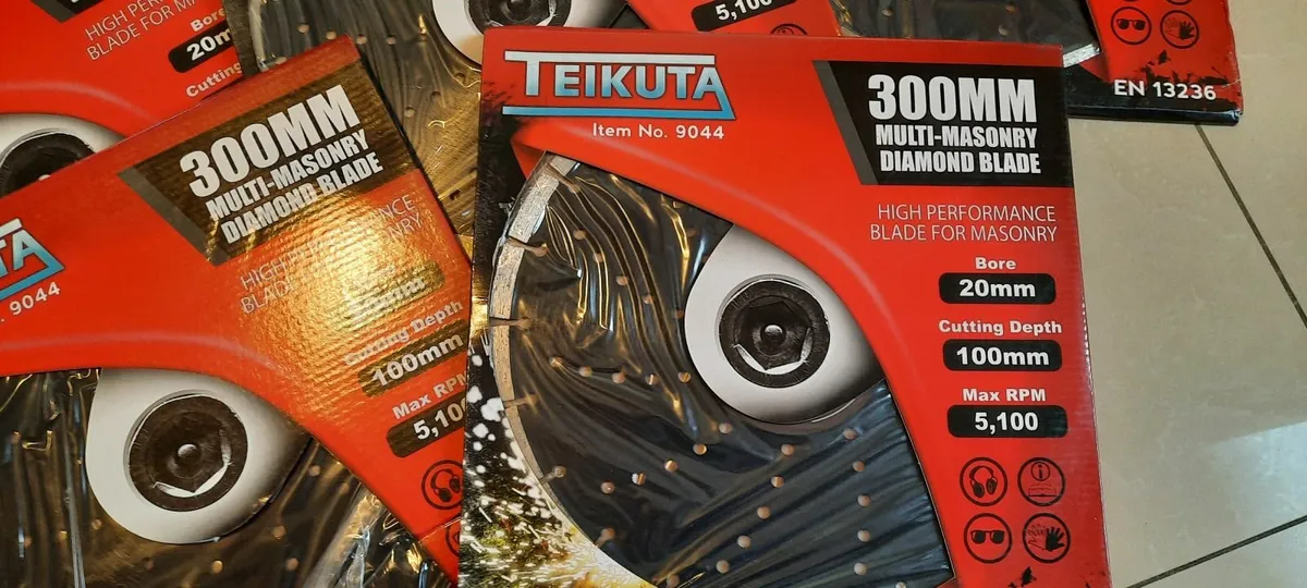 TEIKUTA Wet+Dry 12"-300mm Diamond Blades - Image 3