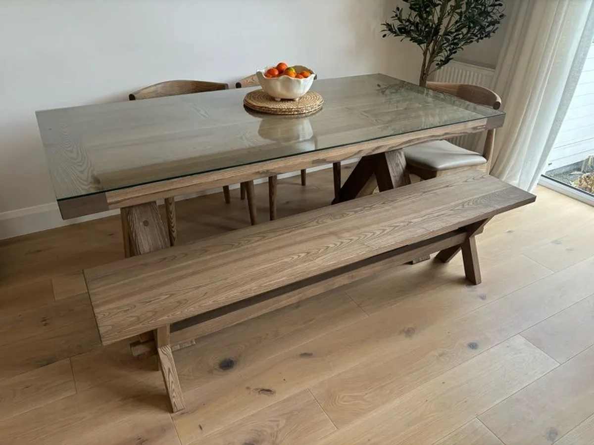 Toughened glass table top - Image 1