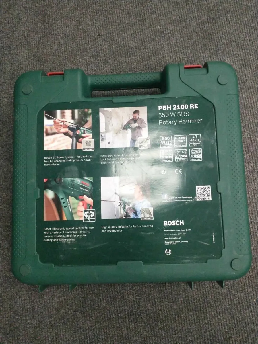 Bosch PBH 2100 RE SDS Rotary Hammer - Image 2