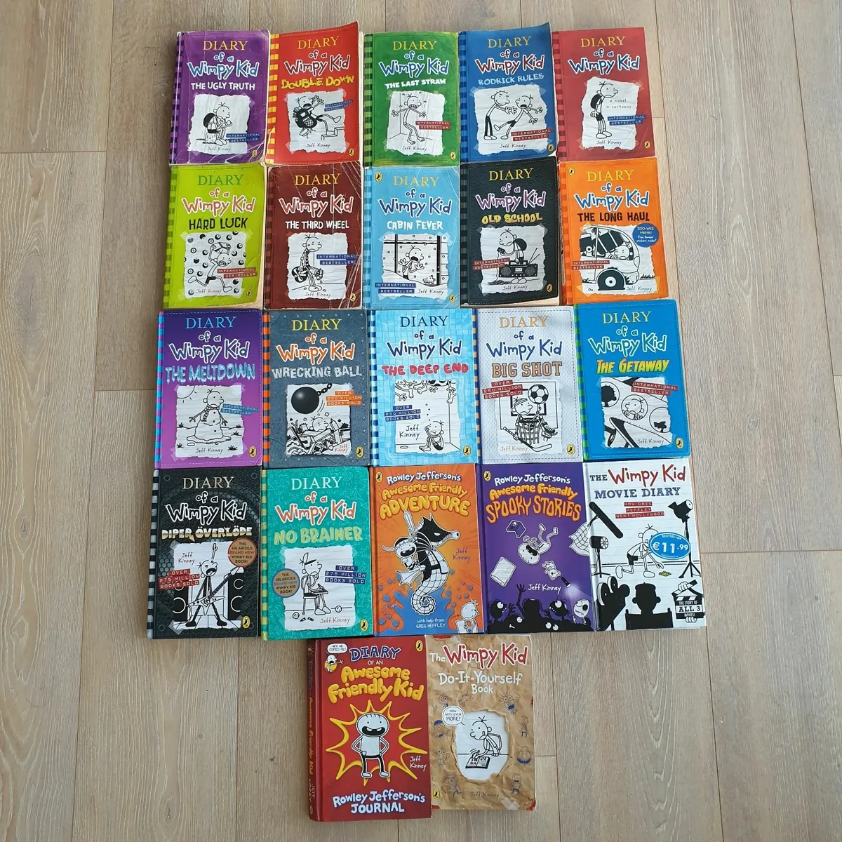 Diary of a wimpy kid book bundle - Image 2