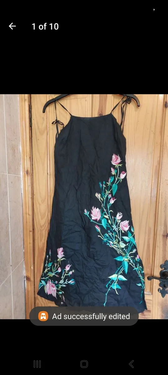 French Connection linen dress size 14 (free postag - Image 1