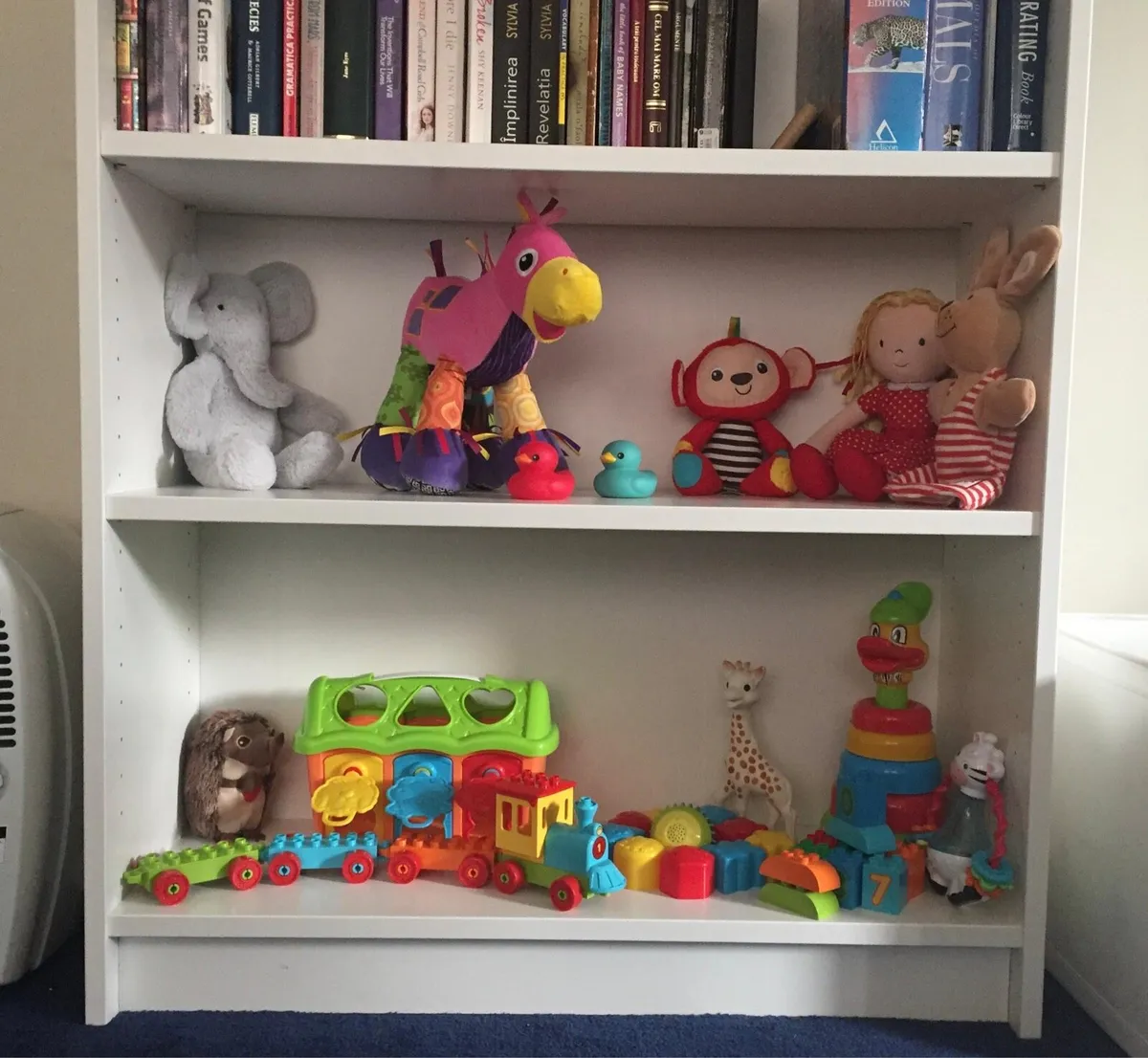 BILLY Bookcase, white, 80x28x106 cm - Image 1