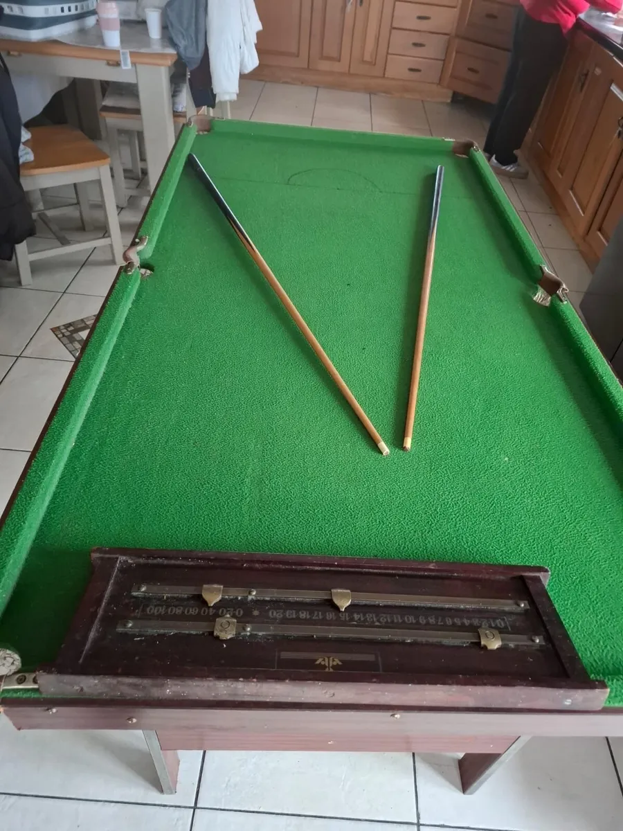 Pool/Snooker Table - Image 1