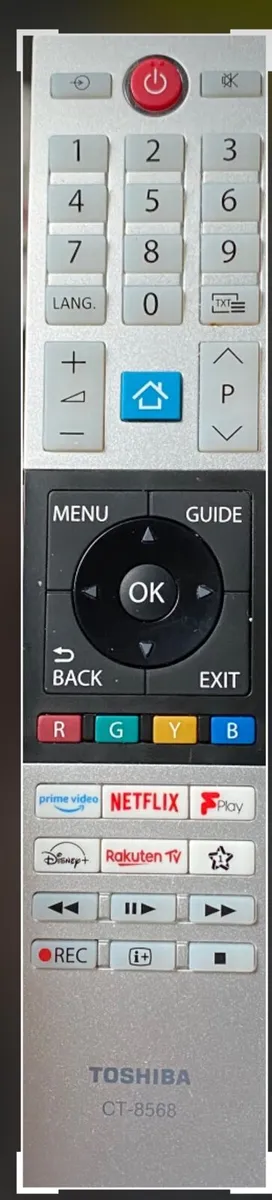 Remote control for tv