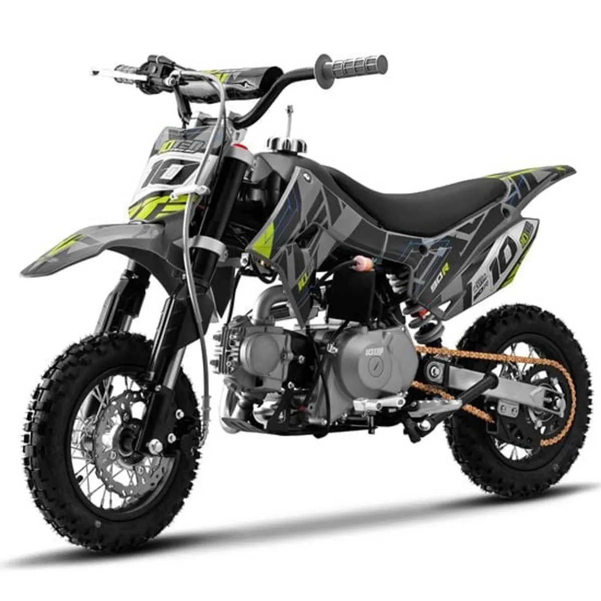 10 TEN 90cc Dirt Bike - Image 1