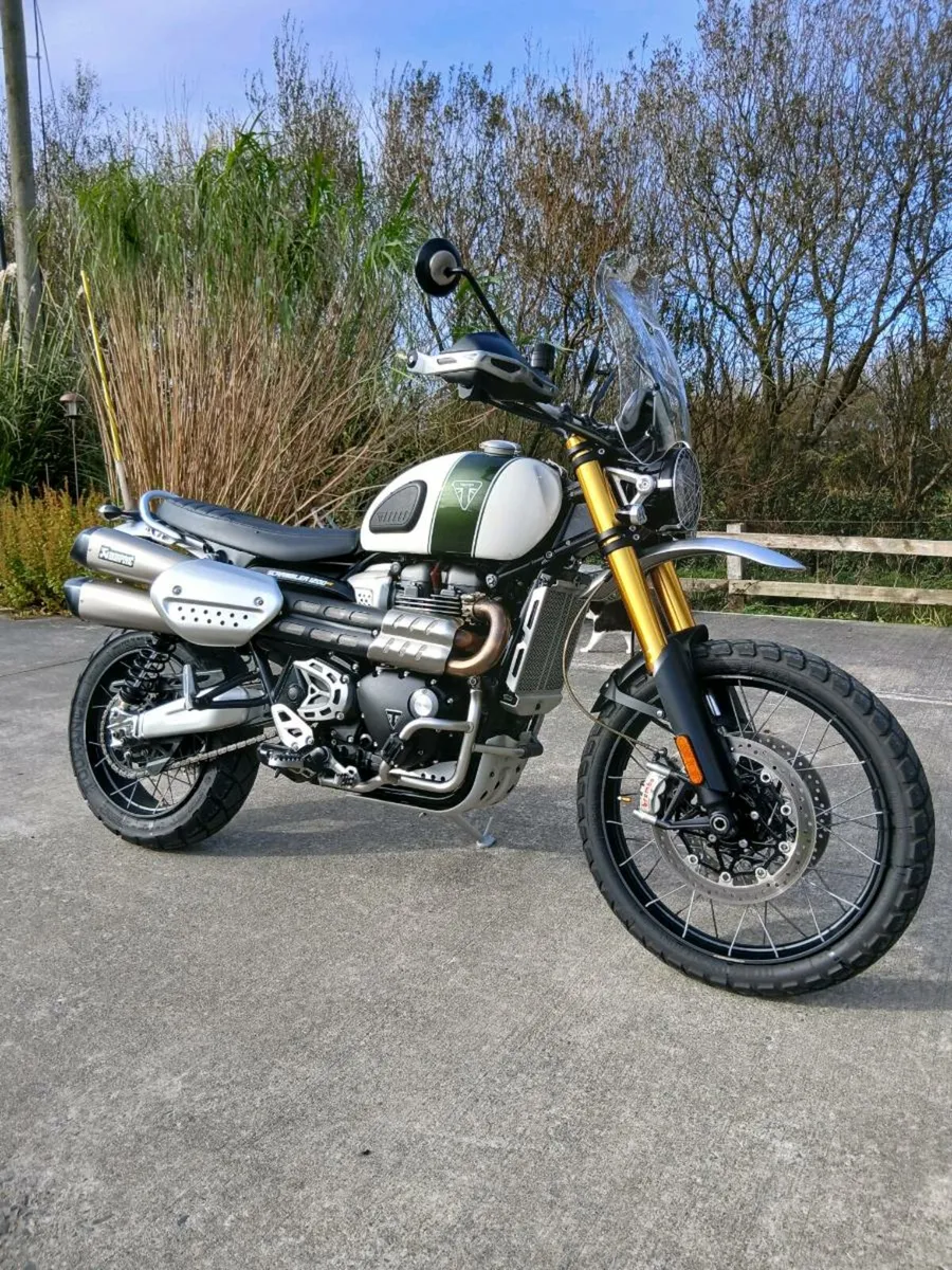 Triumph scrambler 1200 XE Lowered - Image 1