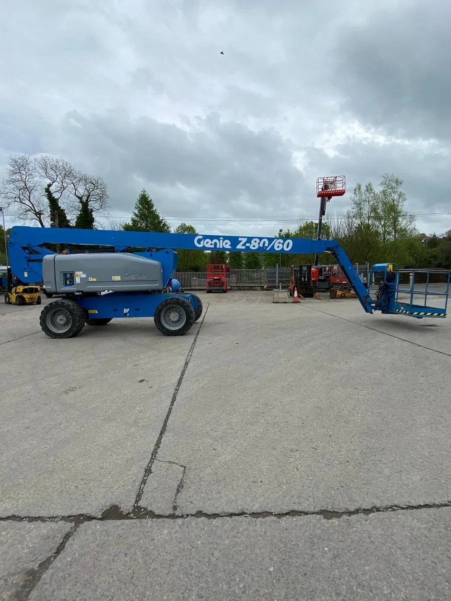 2014 GENIE Z80 86FT DIESEL ARTIC BOOM LIFT - Image 1
