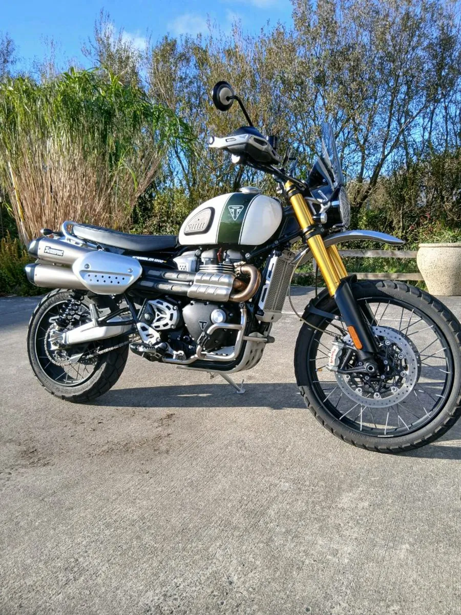 Triumph scrambler 1200 XE Lowered - Image 3