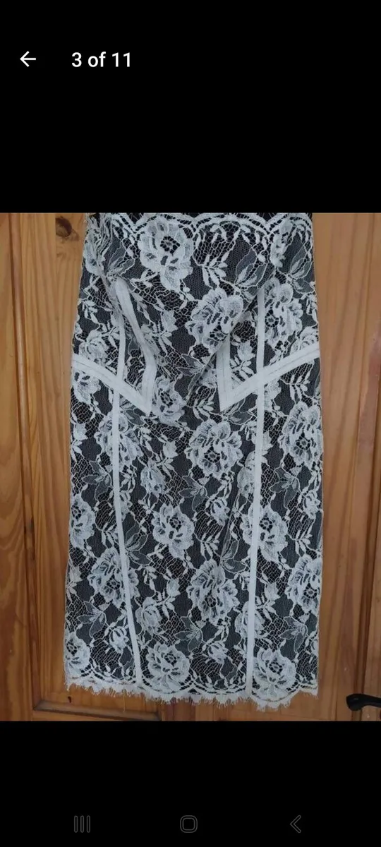 Karen Millen white lace mini dress (free post) - Image 3