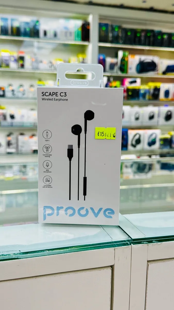 Type C cable headphones