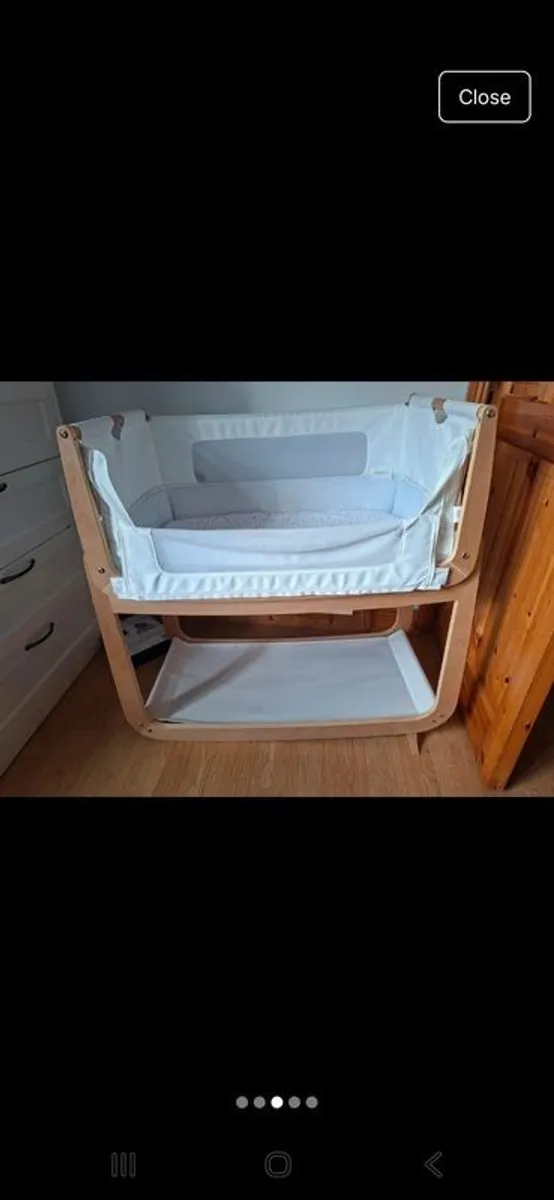 Snuzpod 4 Next to Me Crib For Sale - Image 1