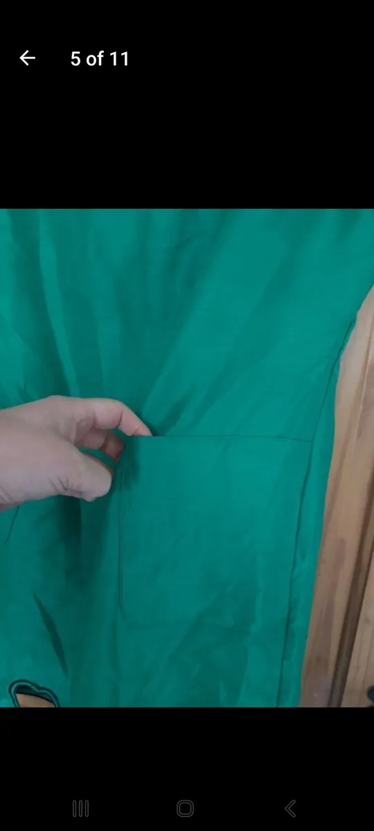 Fearne Cotton green mini dress (free postage) - Image 4