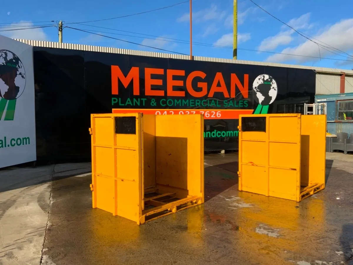 IBC CONTAINER STORAGE STILLAGE man basket - Image 1