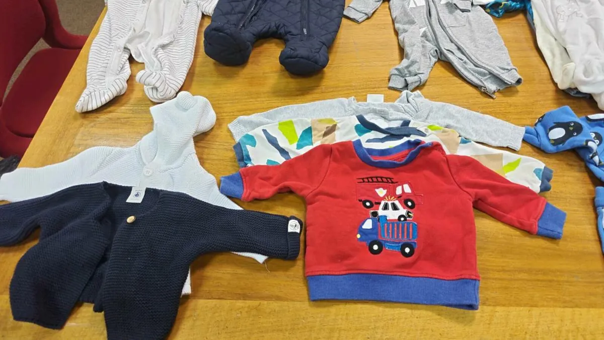 Baby boy clothes bundle 0-3 months - Image 1