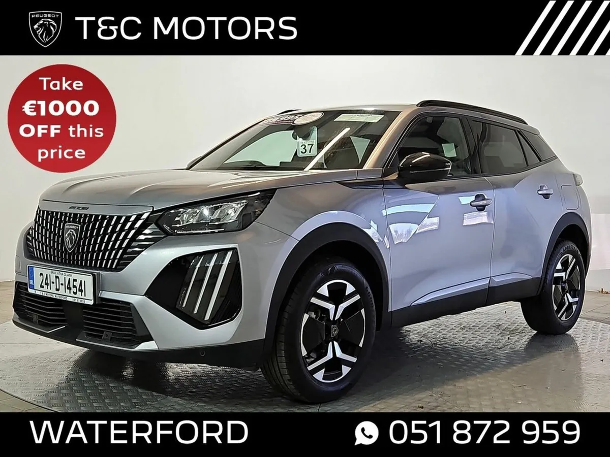 Peugeot 2008 2008 Allure 130BHP - Front + Rear Par - Image 1