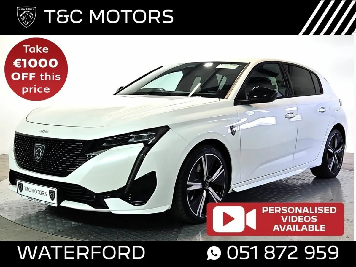 Peugeot 308 308 GT HYBRID 180bhp PHEV  Automatic, - Image 1
