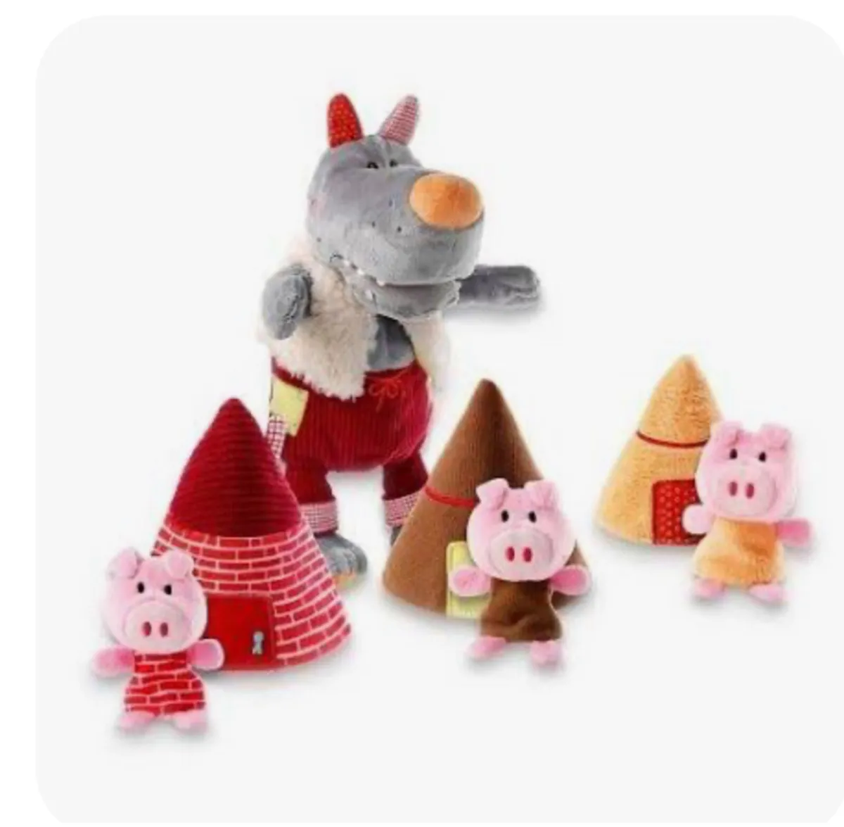 Kids Puppets 3 little pigs and golf