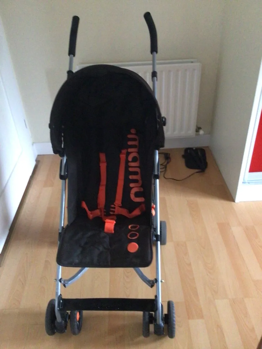 Pushchair  with Raincover and Umbrella - Image 1